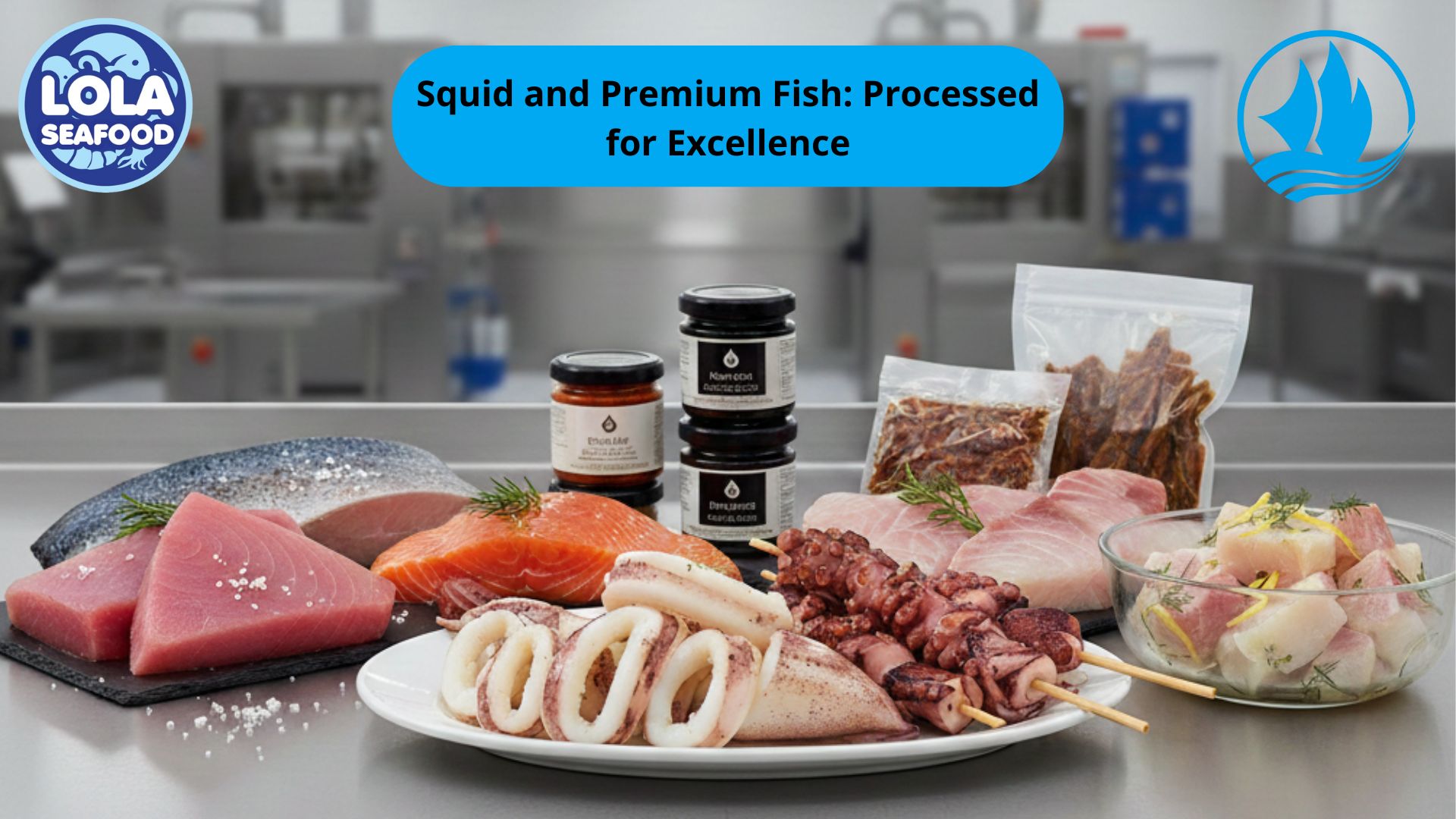 Squid and Premium Fish: Processed for Excellence